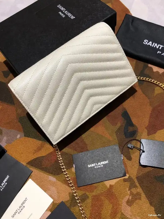 CHAIN YSL WALLET CASSANDRE MATELASSÉ 0701